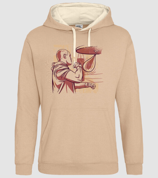 Pugilist model nisipiu pe tricou