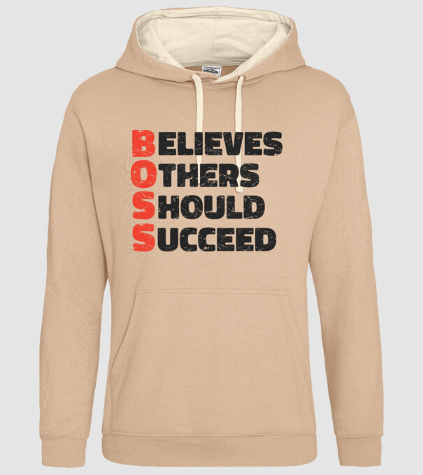 BOSS Șef model nisipiu pe tricou