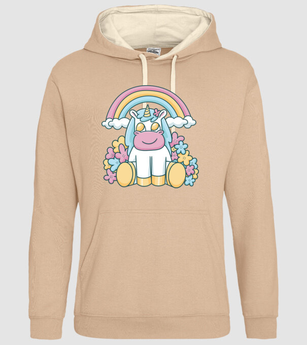 Unicorn drăguț model nisipiu pe tricou