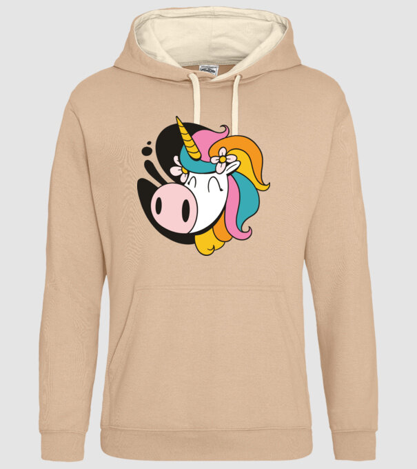 Unicorn drăguț model nisipiu pe tricou