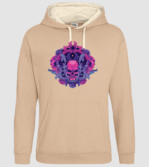 Cranii Dark Skull model nisipiu pe tricou