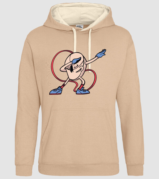 Șoarece DAB model nisipiu pe tricou
