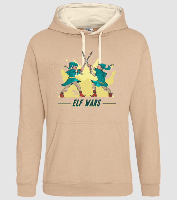 Războiul elfilor model nisipiu pe tricou