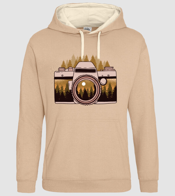 Natură Fotograf tricou fotograf model nisipiu pe tricou