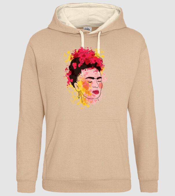 Frida Kahlo model nisipiu pe tricou