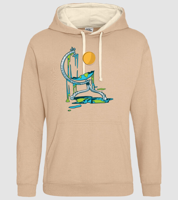 Încălzire globală model nisipiu pe tricou