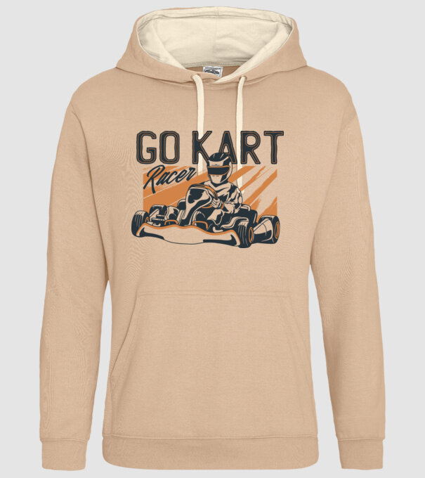 Concurent Go-kart model nisipiu pe tricou