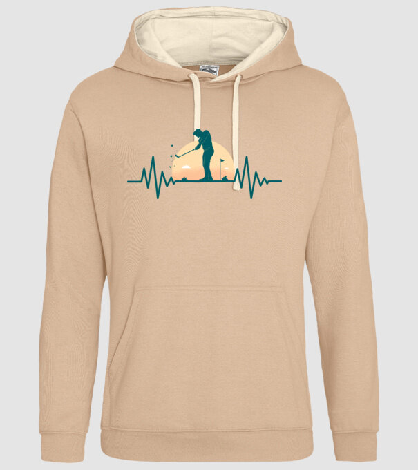 Golf Bătăi de inimă model nisipiu pe tricou
