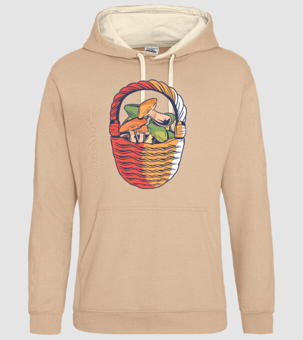 Ciuperci model nisipiu pe tricou