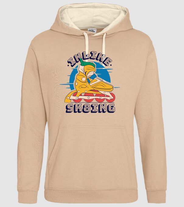 Skate Sk8 model nisipiu pe tricou