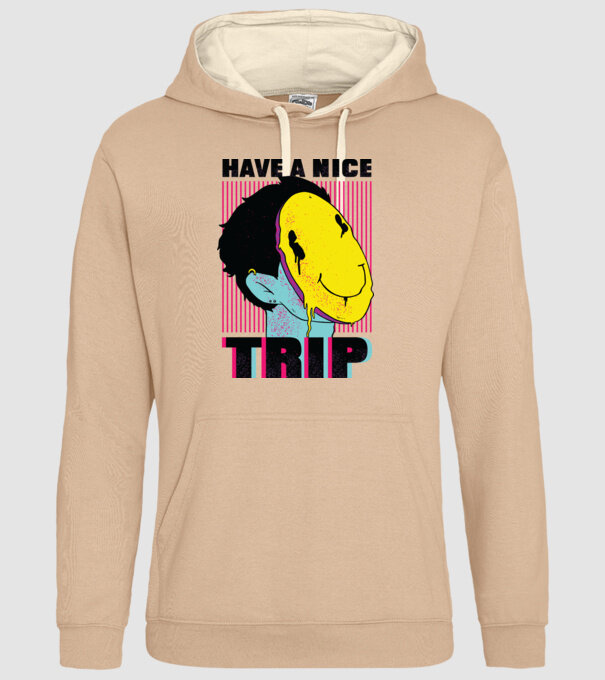 Have a nice Trip model nisipiu pe tricou