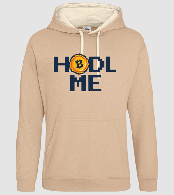 Hodl Me Bitcoin model nisipiu pe tricou