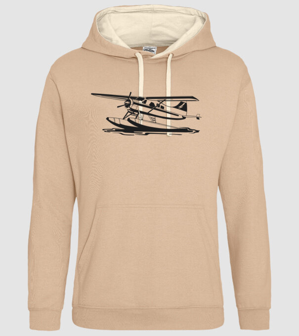 Hydroplane avion model nisipiu pe tricou