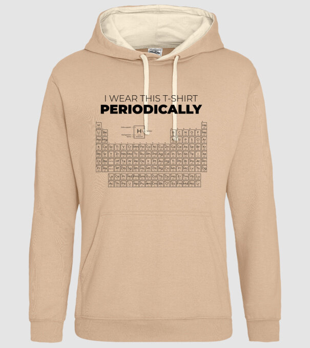 I wear this t-shirt periodically model nisipiu pe tricou