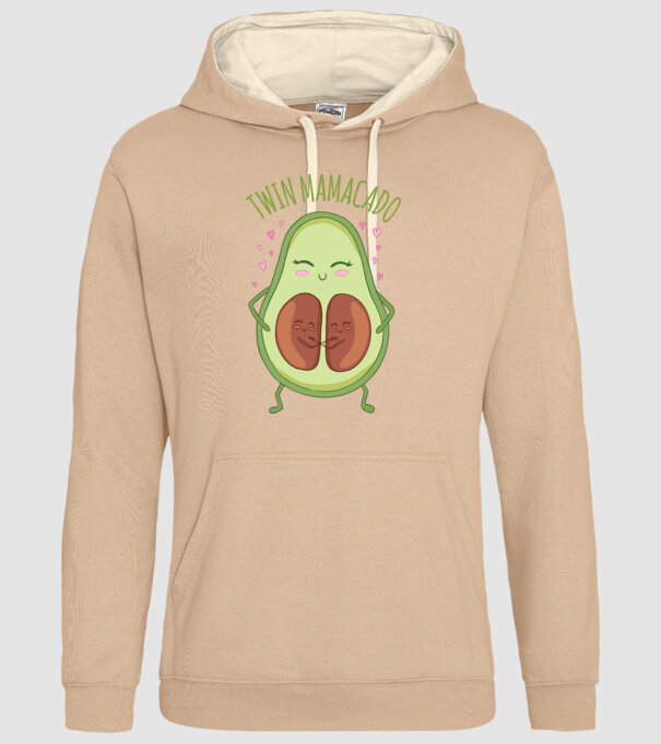 Gemeni Mamacado model nisipiu pe tricou