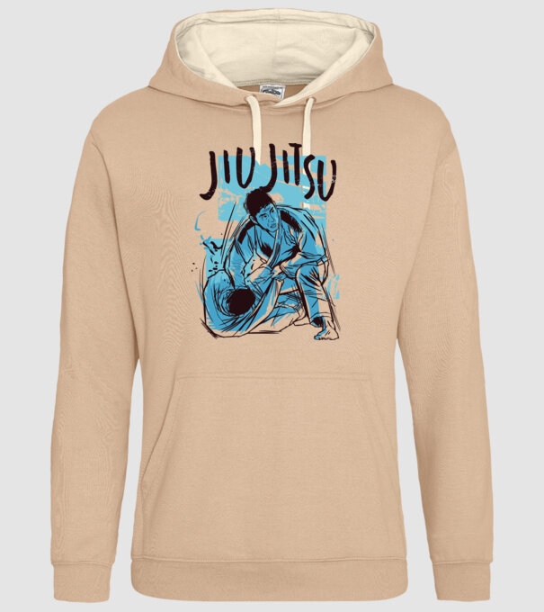Jiu Jitsu model nisipiu pe tricou
