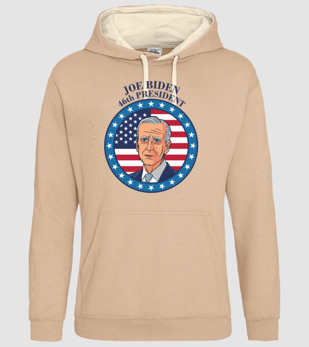 Joe Biden cel de-al 46-lea președinte al SUA model nisipiu pe tricou