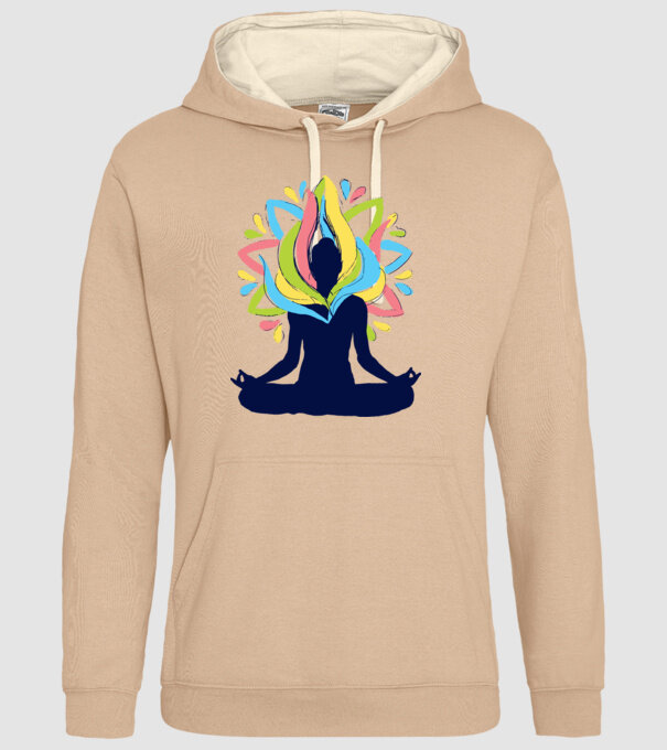 Energii Yoga Meditație model nisipiu pe tricou