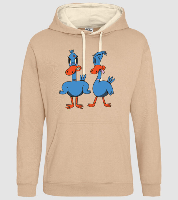 Rațe model nisipiu pe tricou