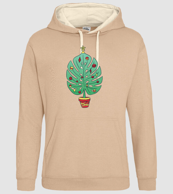 Palmier de Crăciun model nisipiu pe tricou