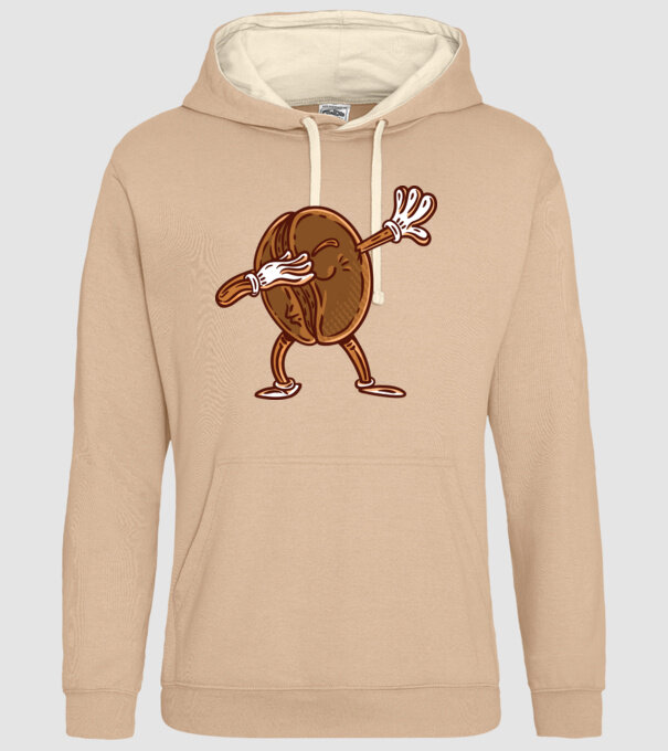Cafea DAB model nisipiu pe tricou