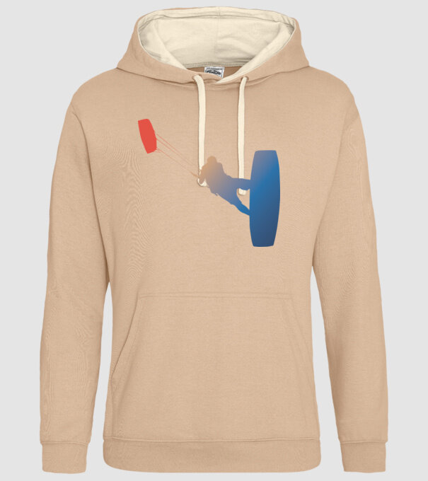 Kite Surfer model nisipiu pe tricou