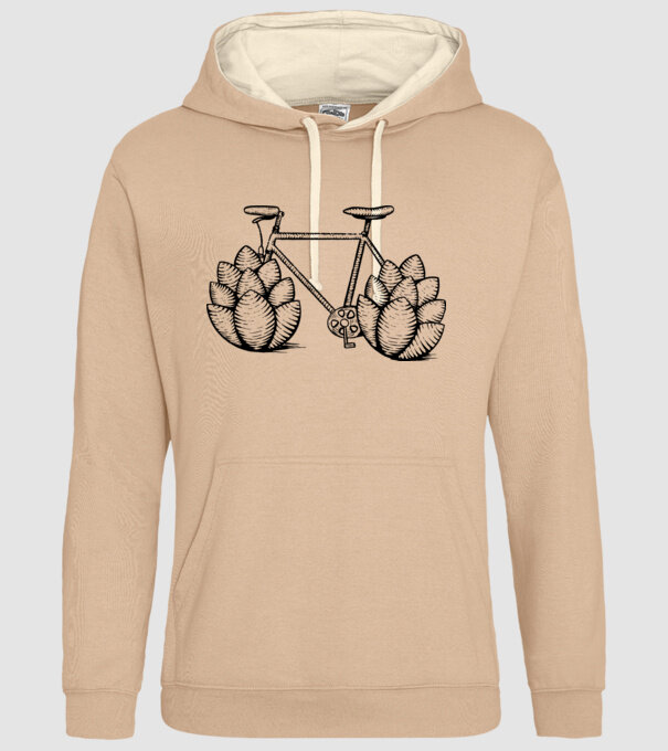 Bicicletă Hamei model nisipiu pe tricou