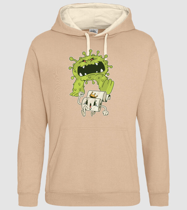 Coronavirus Monstru model nisipiu pe tricou
