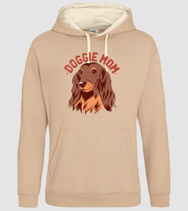 Mamă de Câine model nisipiu pe tricou