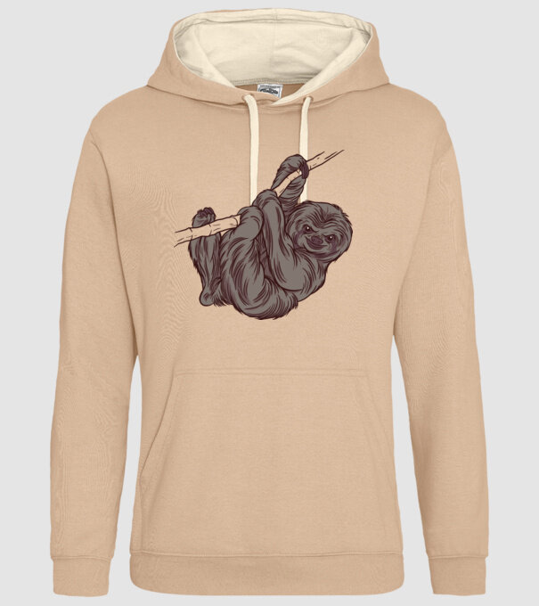 Leneș model nisipiu pe tricou