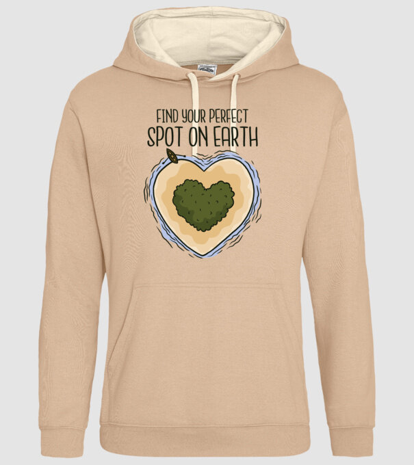 Insulă nelocuită model nisipiu pe tricou