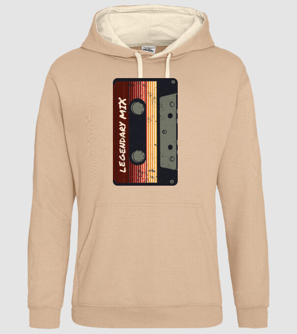 Casetă Legendary Mix model nisipiu pe tricou