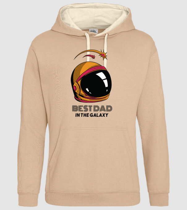 Cel mai bun tată din Galaxie model nisipiu pe tricou
