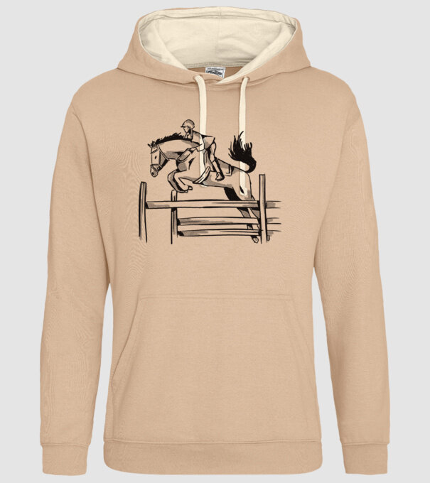 Călăreț model nisipiu pe tricou