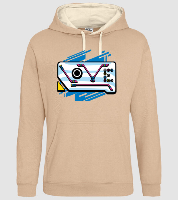 Love Hockey model nisipiu pe tricou
