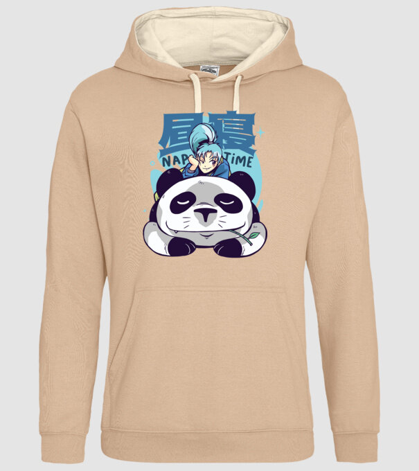 Anime Panda relaxare model nisipiu pe tricou