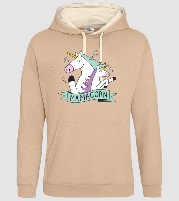 Mamacorn model nisipiu pe tricou