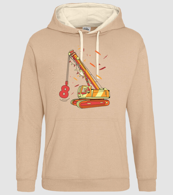 Prindere 8th Birthday model nisipiu pe tricou