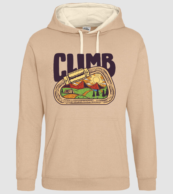 Carabină Alpinist model nisipiu pe tricou