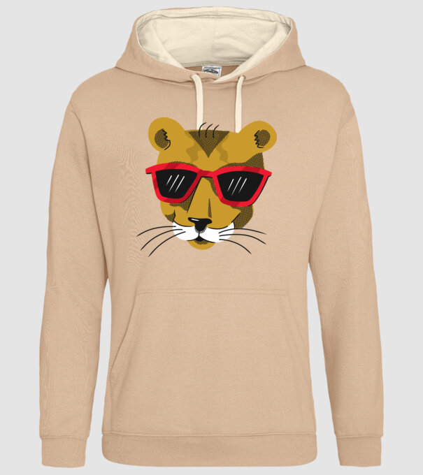 Leu cool model nisipiu pe tricou