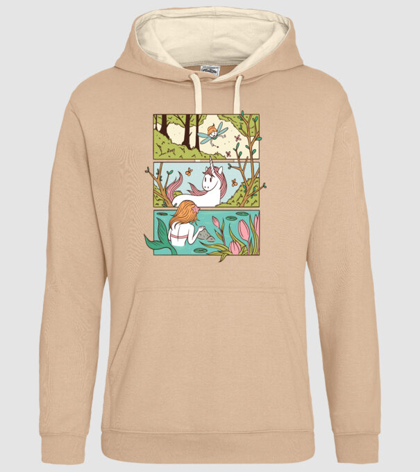 Lumea poveștilor model nisipiu pe tricou