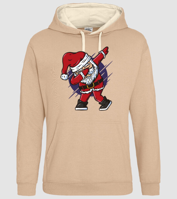Moș Crăciun DAB model nisipiu pe tricou