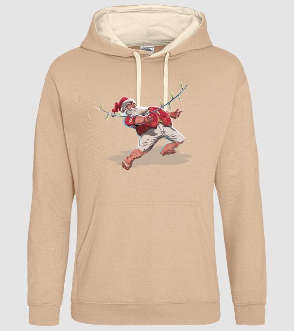 Limbo Moș Crăciun model nisipiu pe tricou