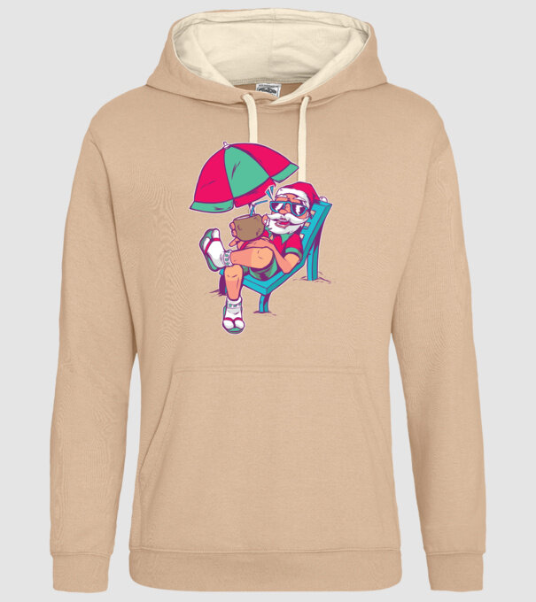 Moș Crăciun în Vacanță de vară tricou amuzant Crăciun model nisipiu pe tricou