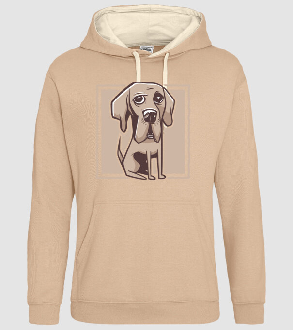 Câine Mastiff german model nisipiu pe tricou