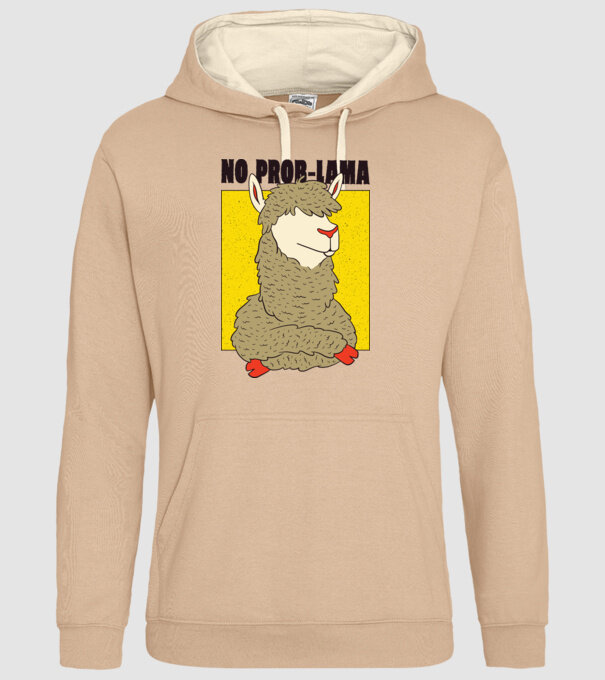 No Prob LLama - Lama model nisipiu pe tricou