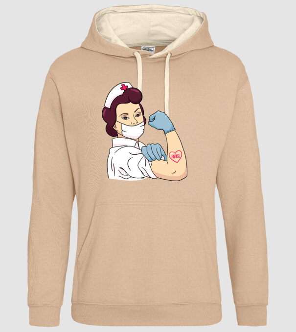 Soră Asistentă model nisipiu pe tricou