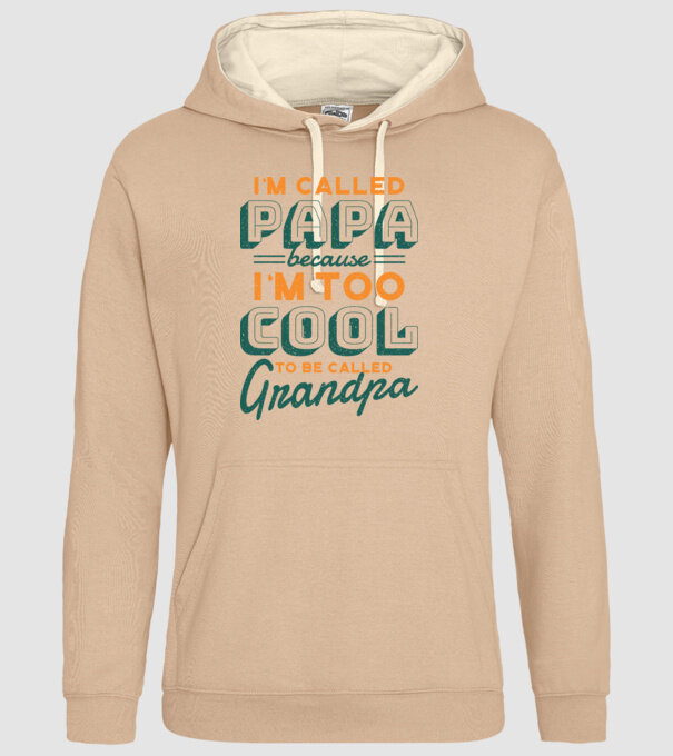 Mi se spune Tată pentru că sunt prea cool pentru a fi Bunic model nisipiu pe tricou