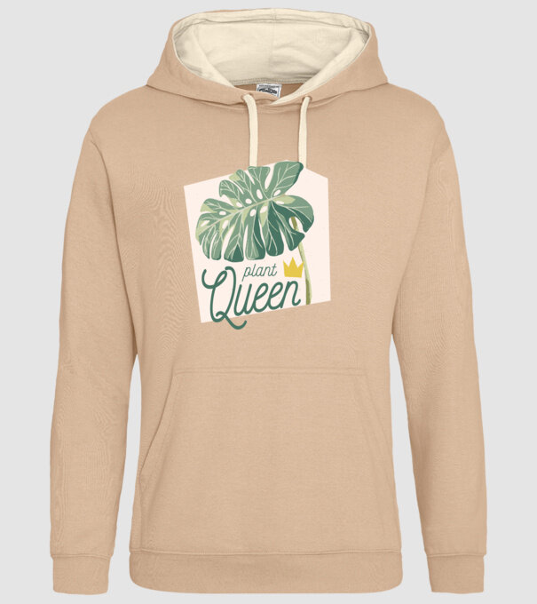 Plant Queen model nisipiu pe tricou