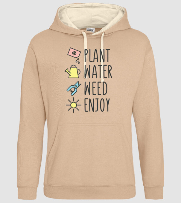 Plant Water Weed Enjoy model nisipiu pe tricou